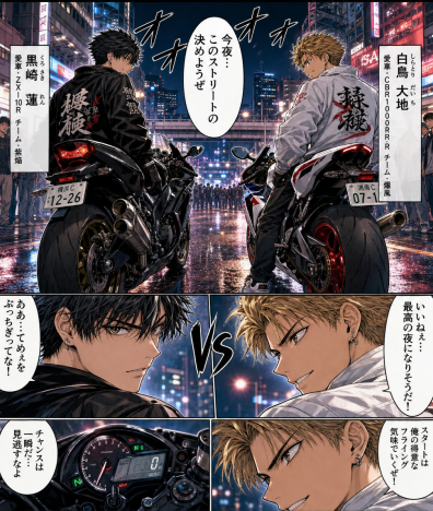 完成级漫画页面输出