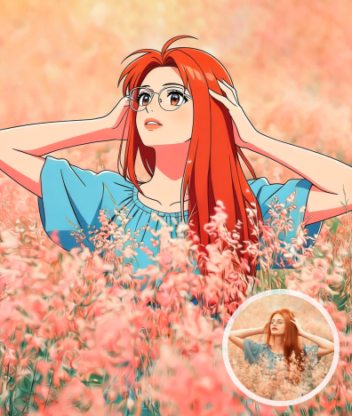 얼굴 디테일 보존