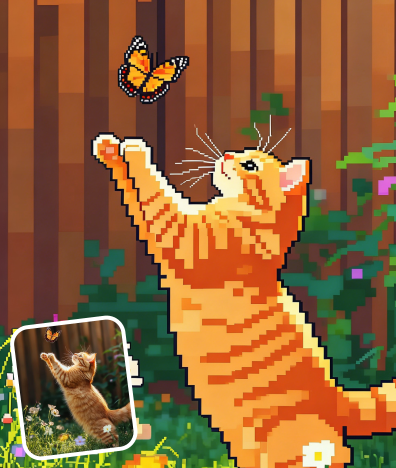 Clean Pixel Lines & Classic Retro Palette