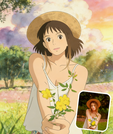Instant Studio Ghibli Look