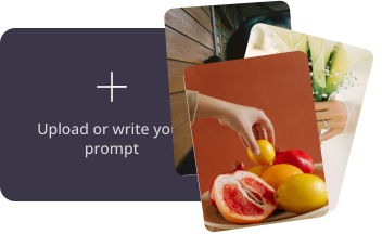 step two upload or write your prompt